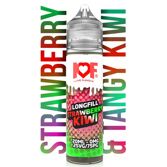 I Love Flavour - Strawberry Kiwi 60ml Longfill