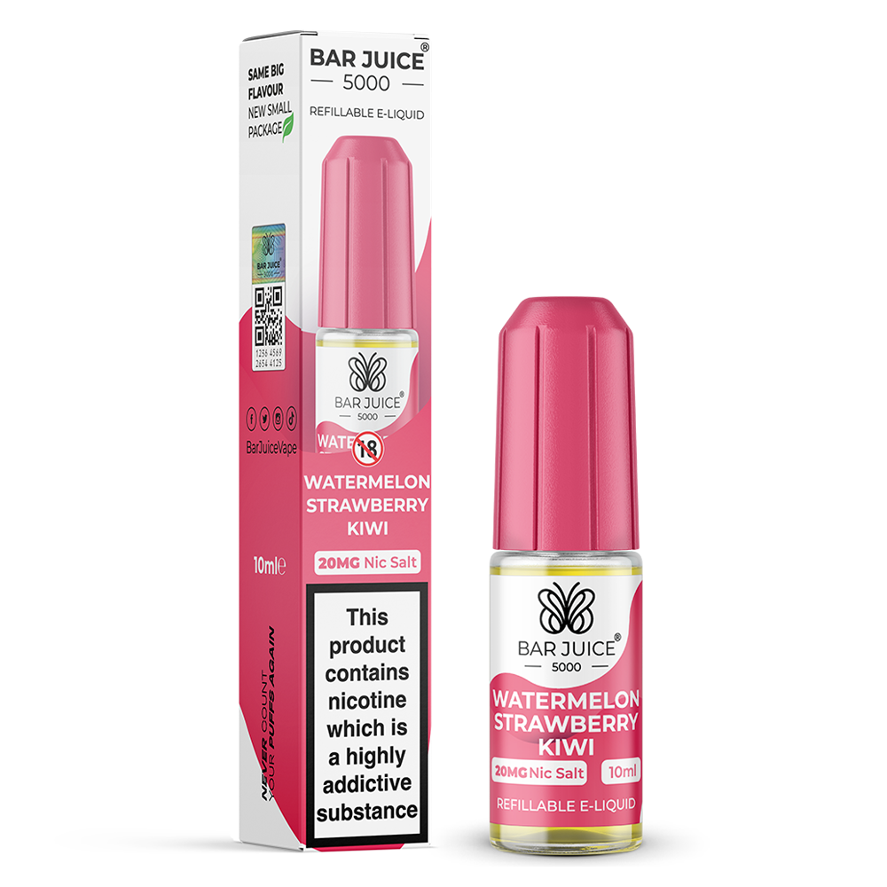 Bar Juice - Watermelon Strawberry Kiwi 10ml Nic Salt
