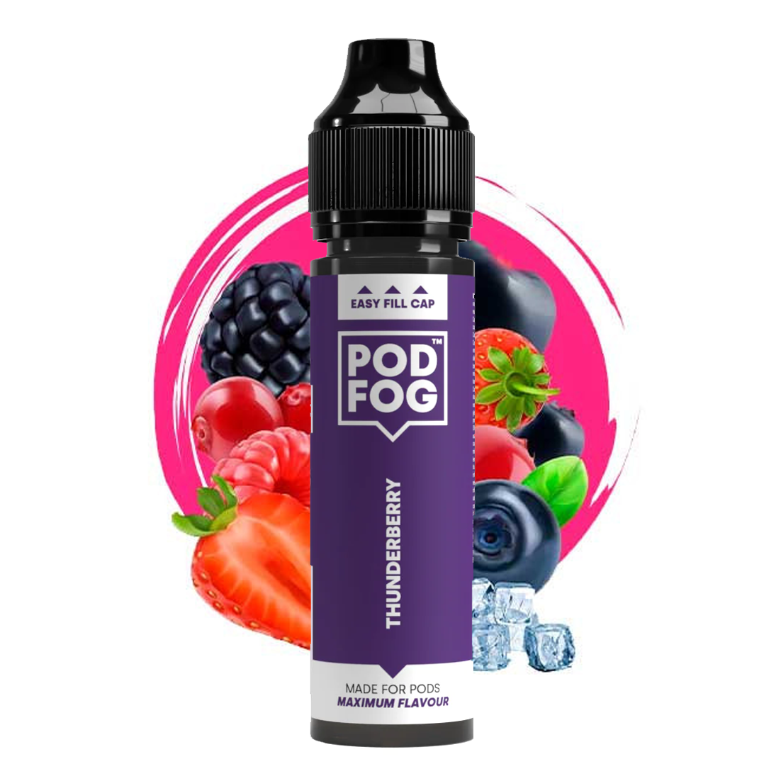 Pod Fog - Thunderberry 60ml Longfill House Of Clouds Pod Fog - Thunderberry 60ml Longfill House Of Clouds