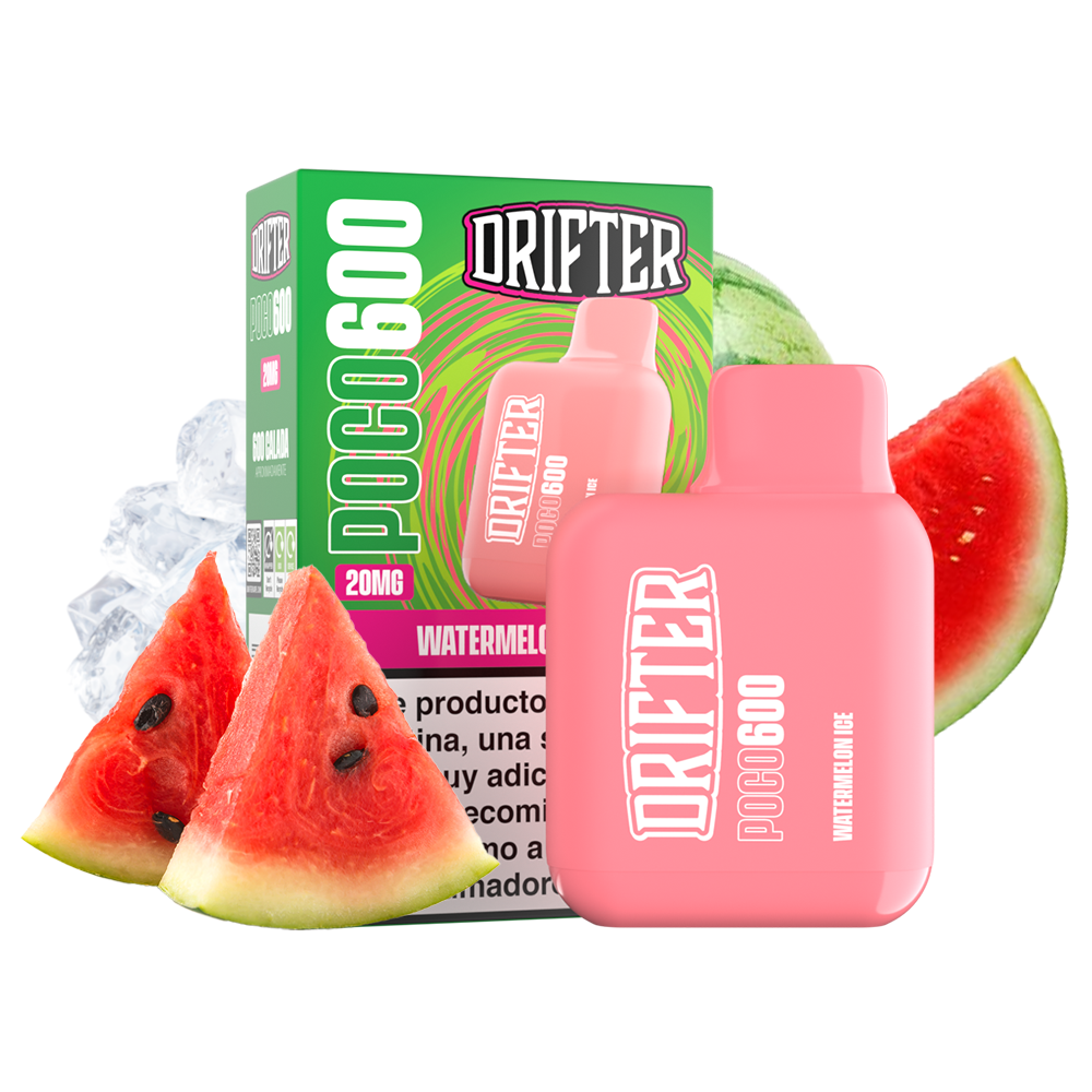 Drifter Poco 600 - Watermelon Ice  20mg