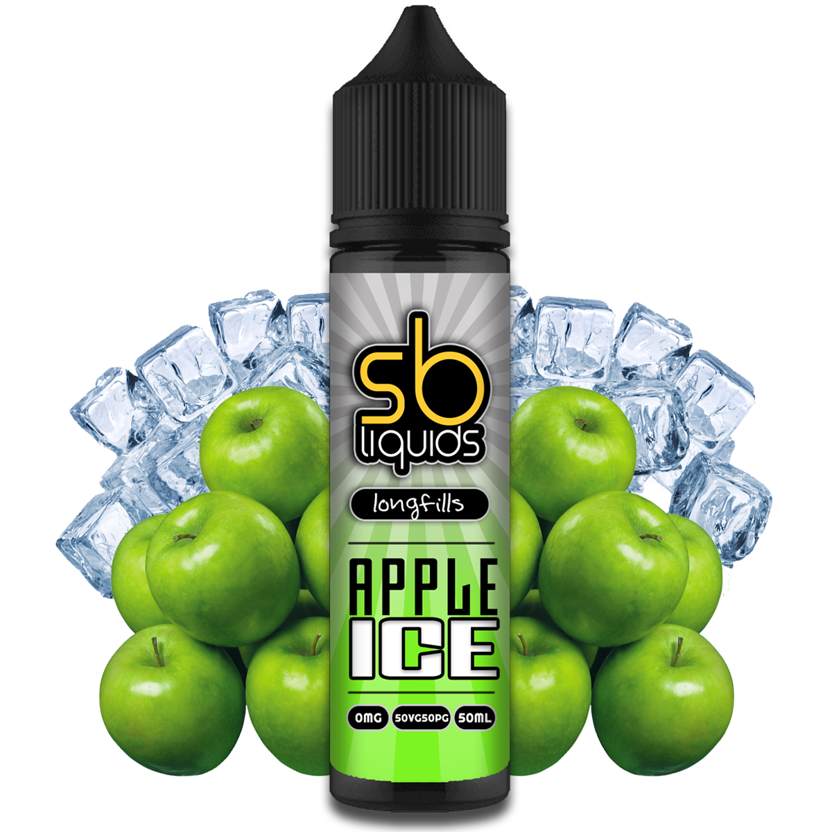SB Liquids - Riempimento lungo con ghiaccio alla mela