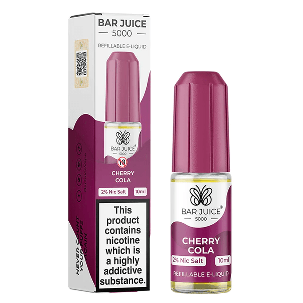 Bar Juice - Cherry Cola 10ml Nic Salt