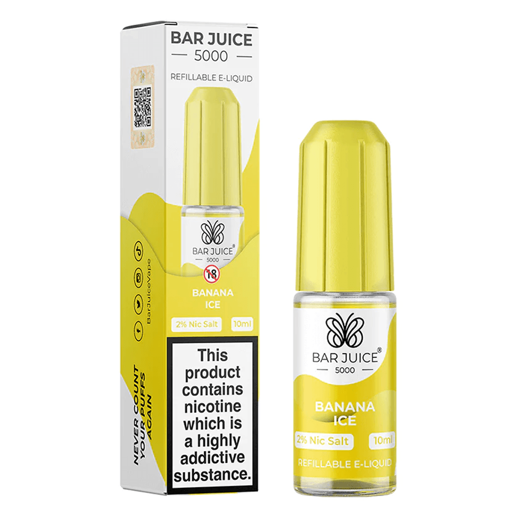 Bar Juice - Banana Ice 10ml Nic Salt