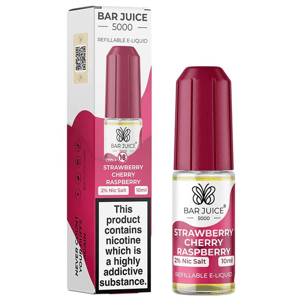 Bar Juice - Strawberry Cherry Raspberry 10ml Nic Salt