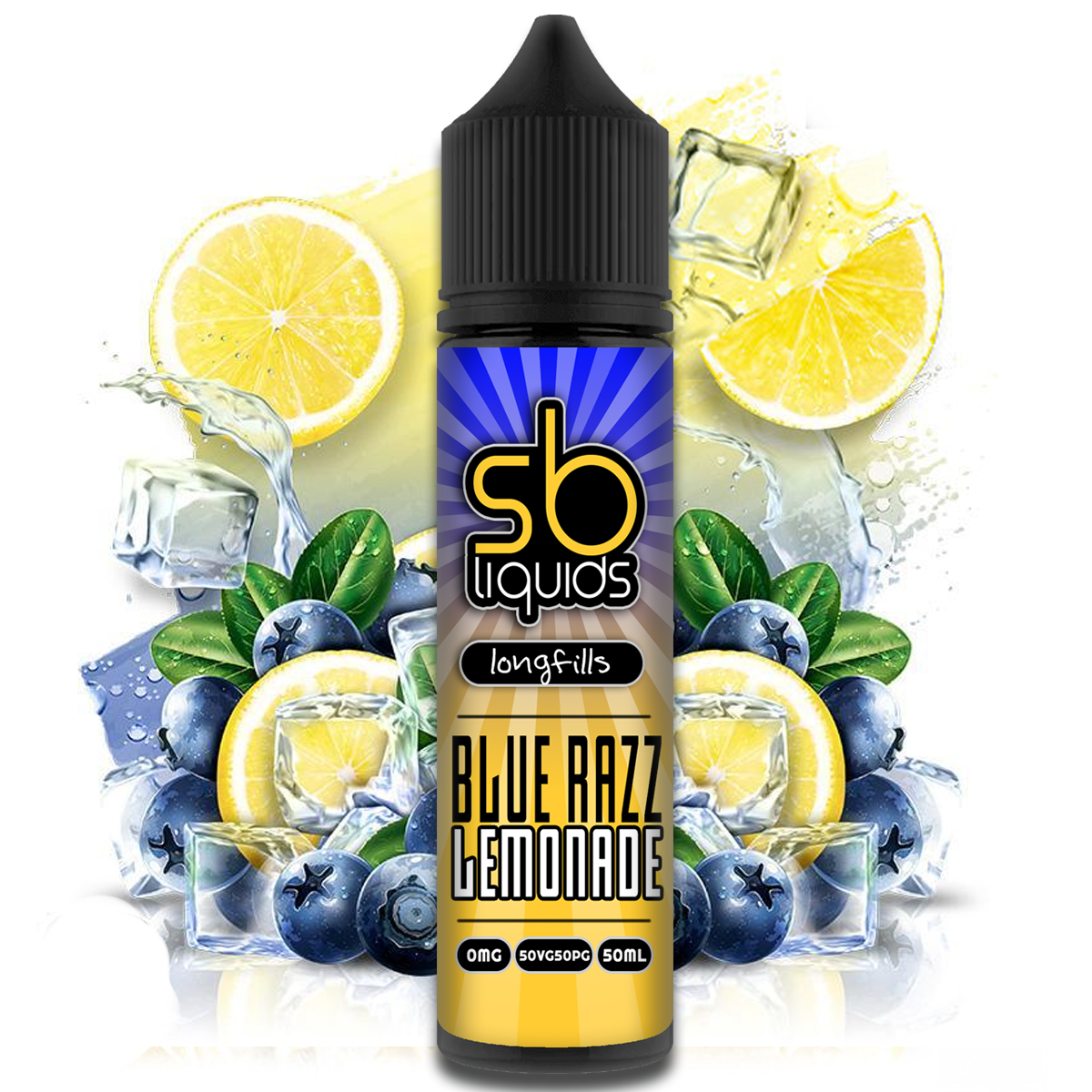 SB Liquids - Blue Razz Lemonade 50ml Longfill
