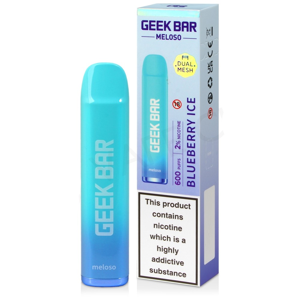 Geekbar Meloso - Glace aux bleuets 20 mg