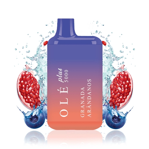Ole Plus 5000 - Blueberry Pomegranate 0%