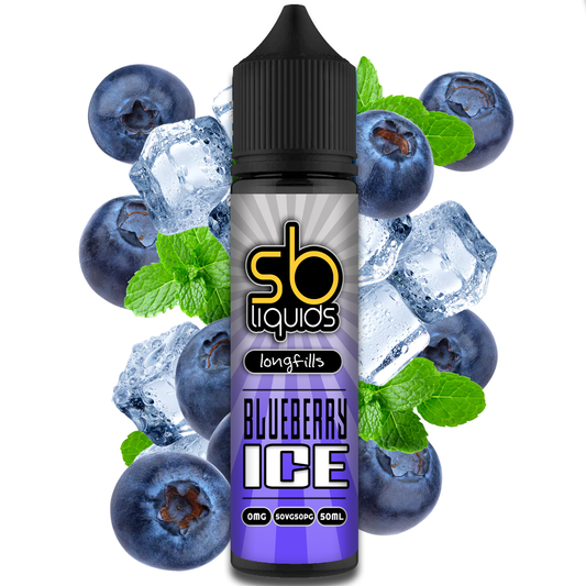 SB Liquids - Blueberry Ice 50ml Longfill