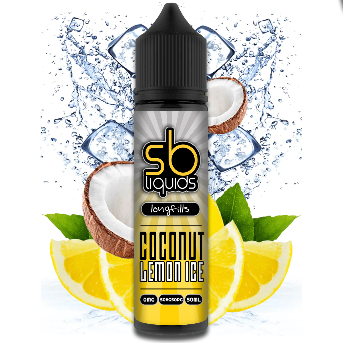 SB Liquids - Glace à la noix de coco et au citron 50 ml Longfill