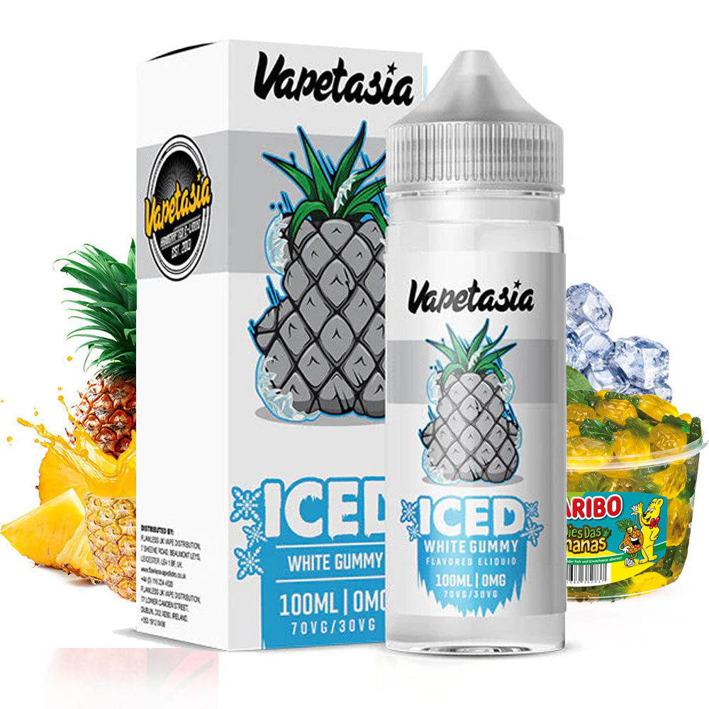 Vapetasia - Iced White Gummy 100ml Shortfill