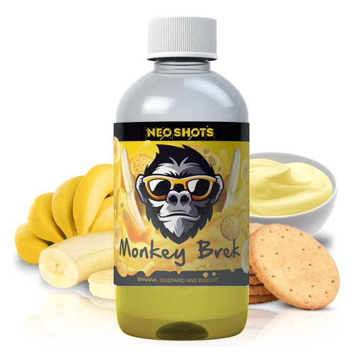 Neo Shots - Monkey Brek 200ml Shortfill