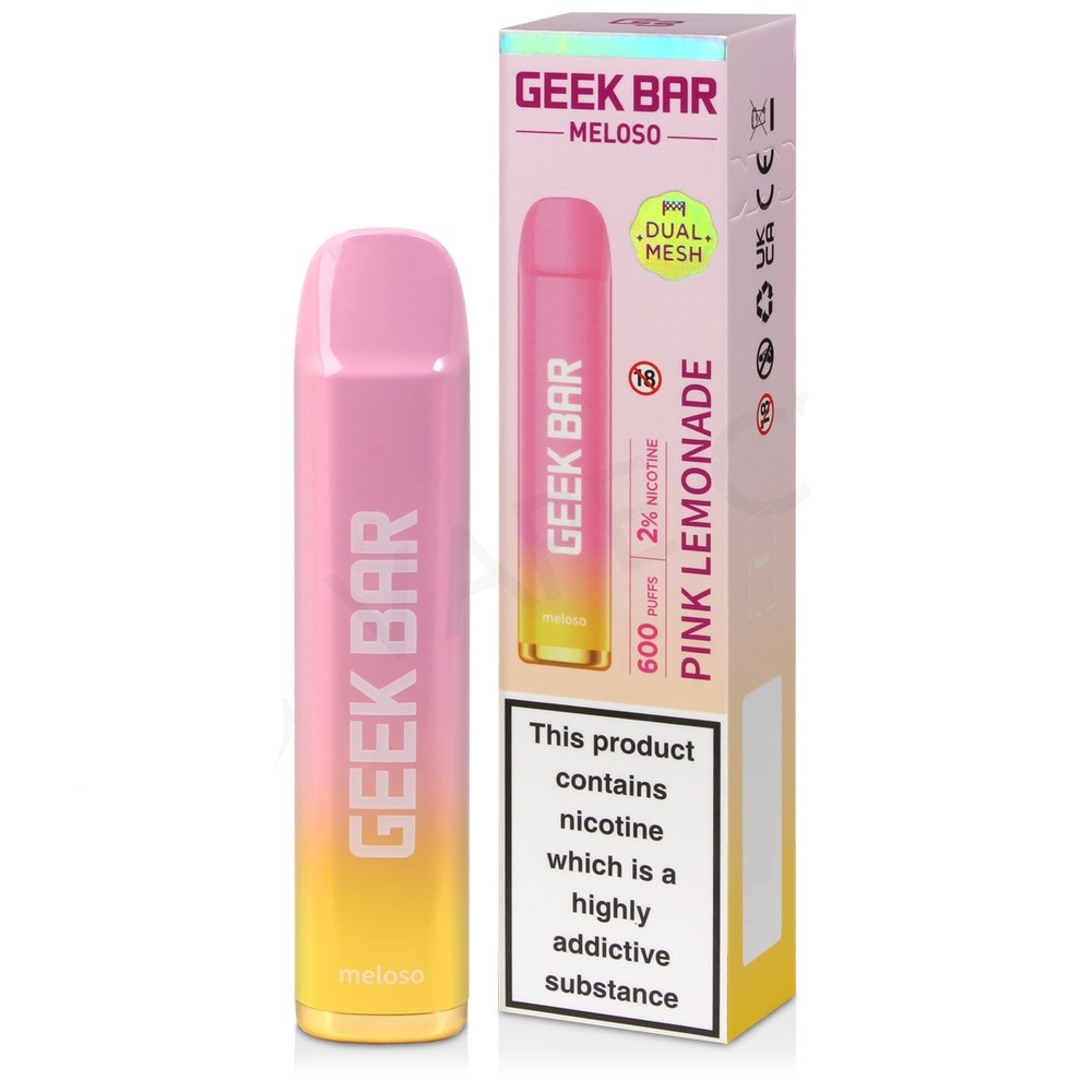 Geekbar Meloso - Limonata rosa 20mg