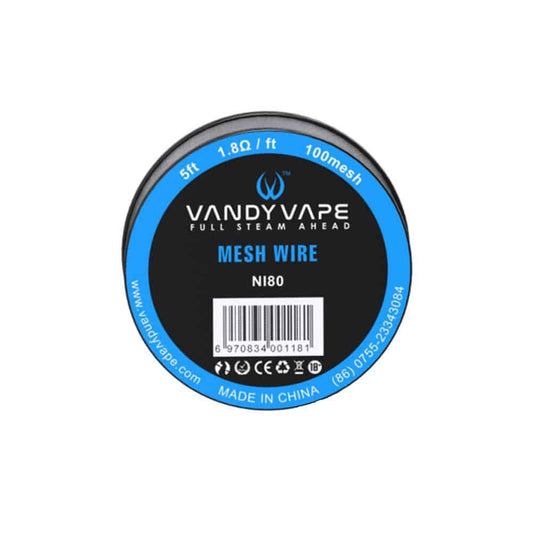 Vandy Vape Mesh Ni80 Wire 1.8Ω 1.5M