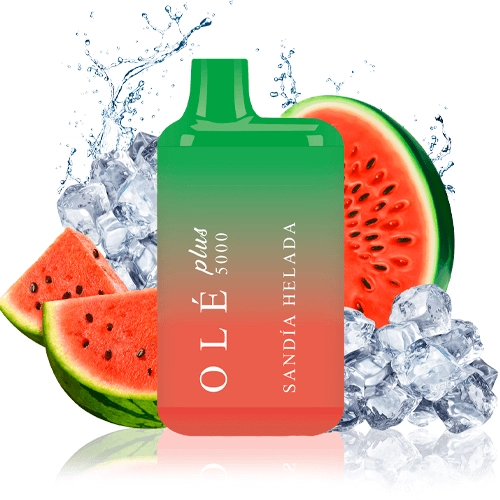 Ole Plus 5000 - Watermelon Ice 0%