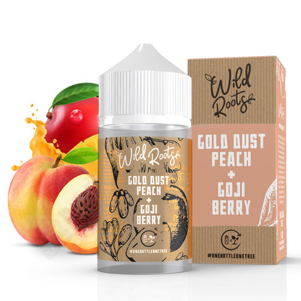 Wild Roots - Gold Dust Peach 50ml Shortfill
