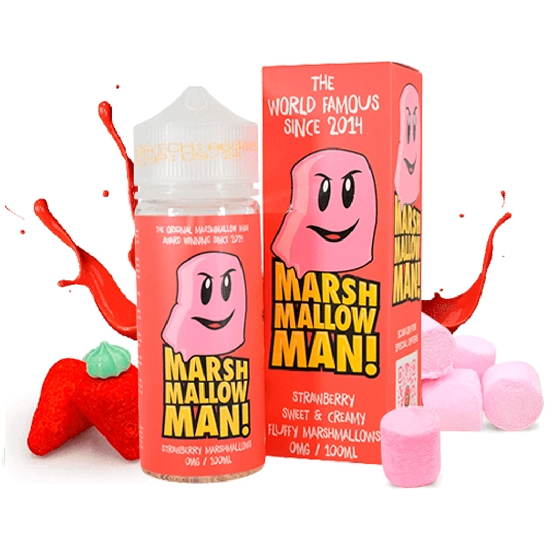 Marshmallow Man - Strawberry Marshmallow 100ml Shortfill