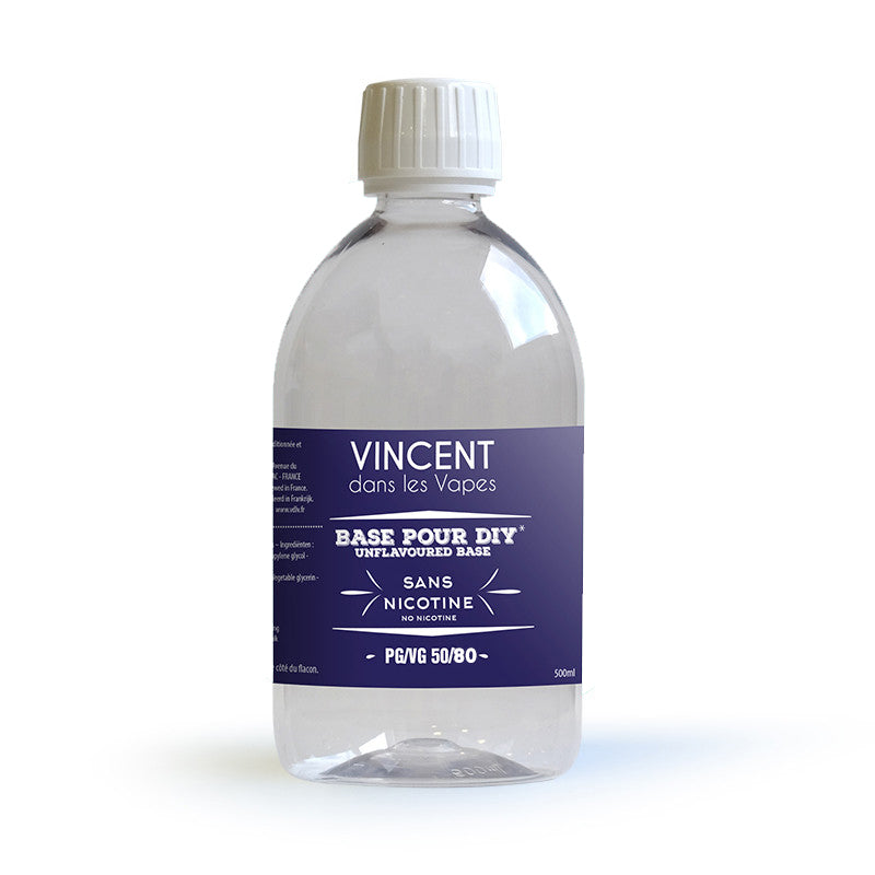 Vincent 500ml 80VG / 20PG Base loop