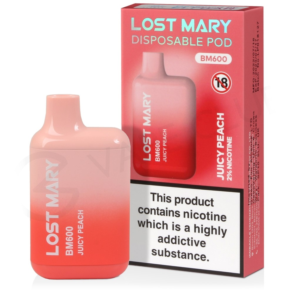 Lost Mary - Pêche juteuse 20 mg