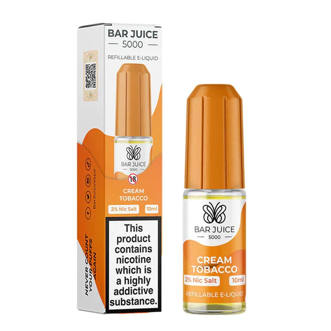 Bar Juice - Cream Tobacco 10ml Nic Salt