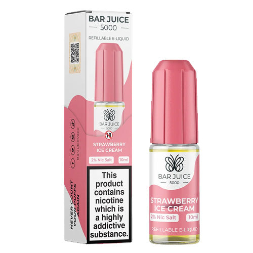 Bar Juice - Strawberry Ice Cream 10ml Nic Salt