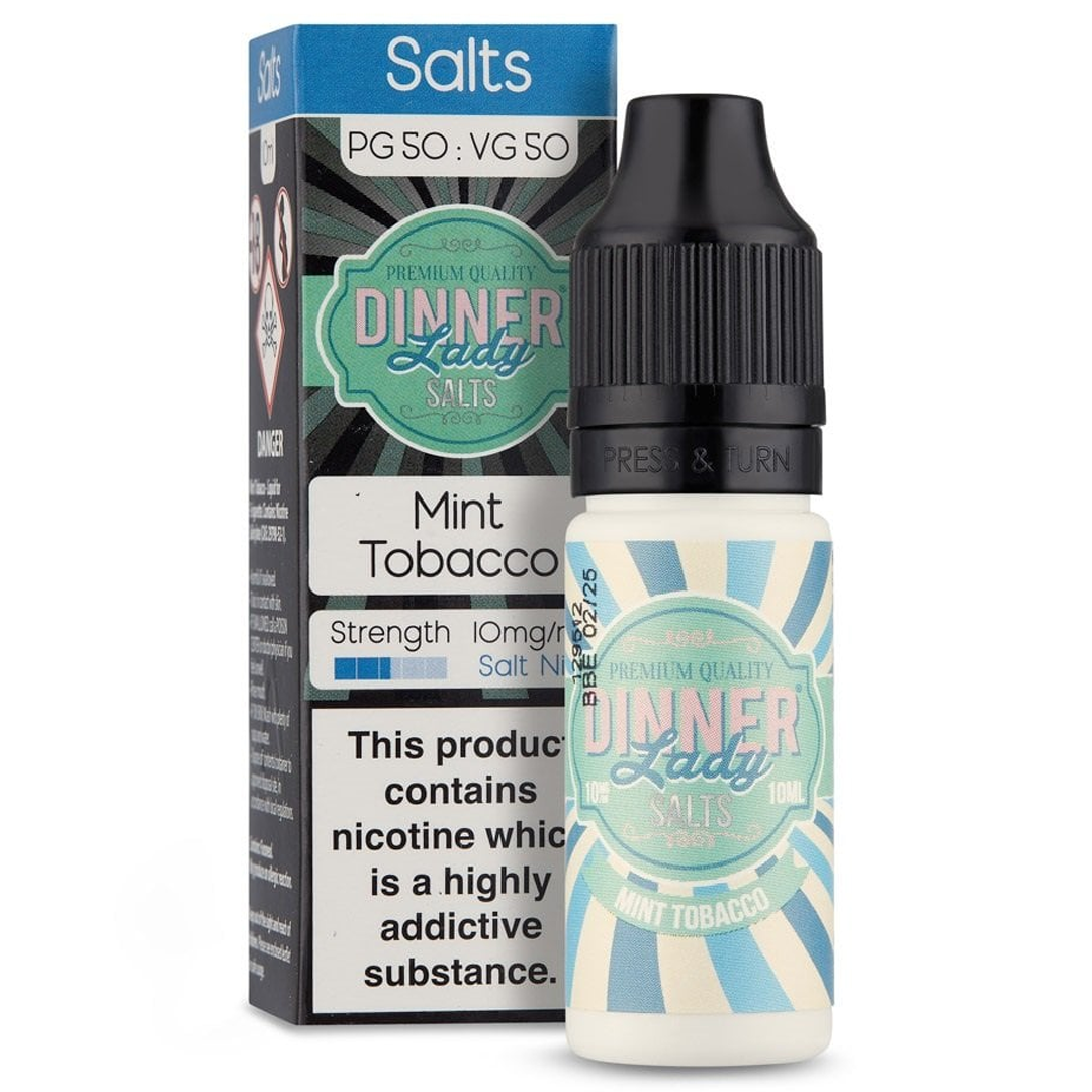 Dinner Lady Salt - Mint Tobacco 10ml 20mg Nic Salt