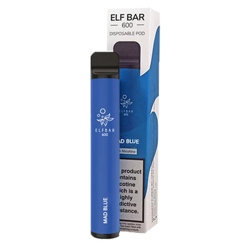 Barre Elf 600 - Mad Blue 20mg