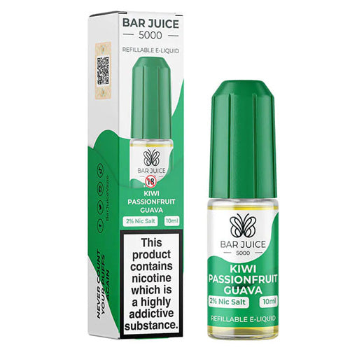 Bar Juice - Kiwi Passionfruit Guava 10ml Nic Salt