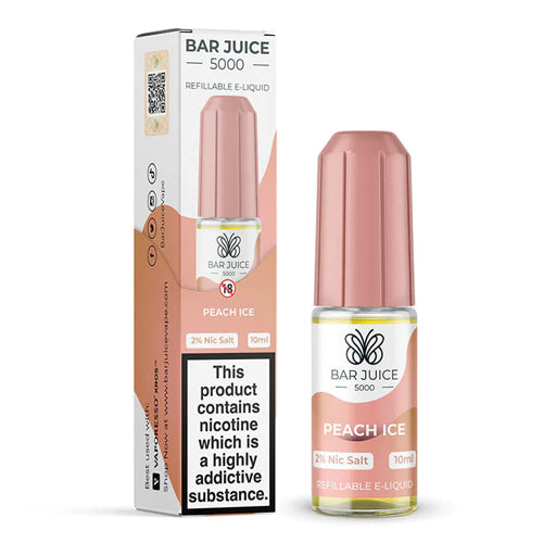 Bar Juice - Peach Ice 10ml Nic Salt