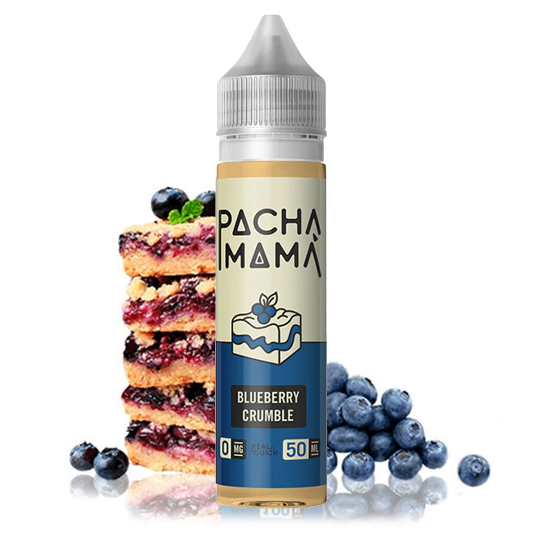 Pacha Mama - Crumble aux Myrtilles 50ml Shortfill