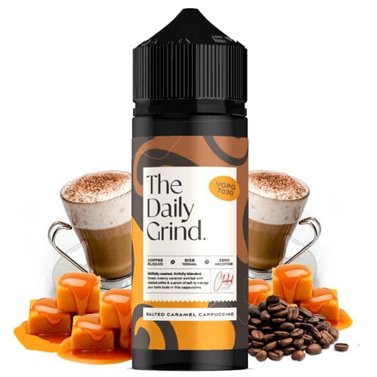 The Daily Grind - Salted Caramel Cappucino 100ml Shortfill