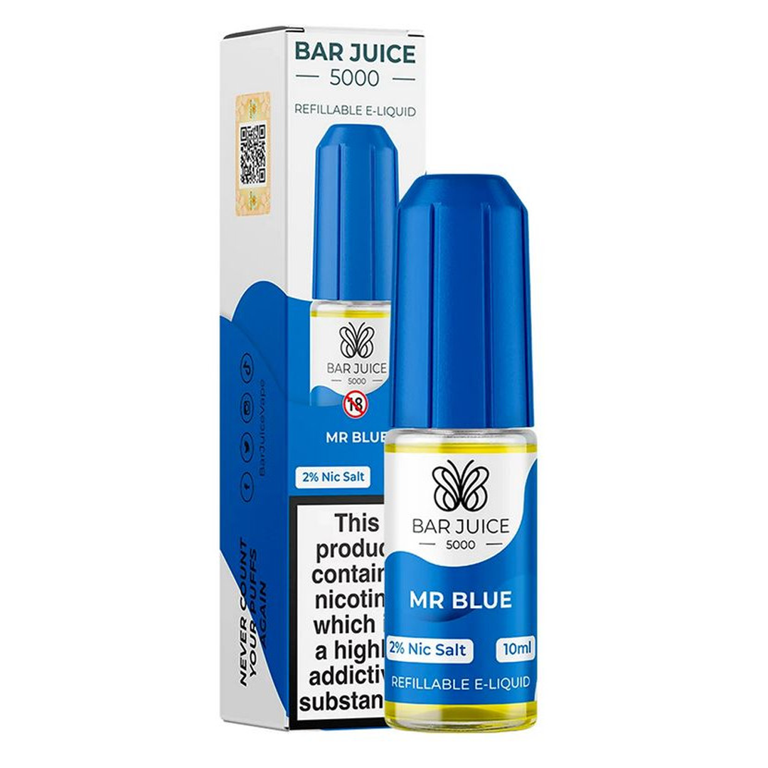 Bar Juice - Mr Blue 10ml Nic Salt