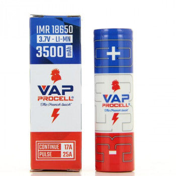 Accu IMR Power 18650 3500mah Vap Procell