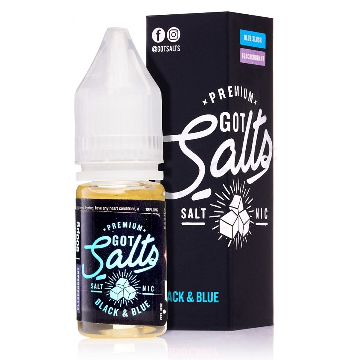 Got Salts - Nero e blu 10 ml 20 mg di sale Nic