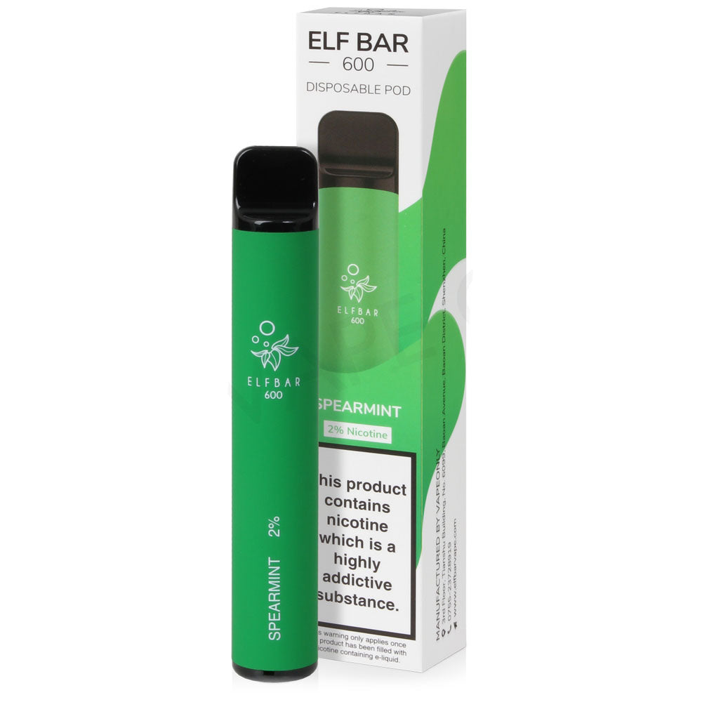 Elf Bar 600 - Menta verde 20 mg