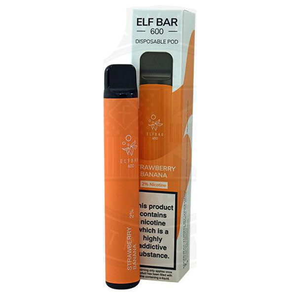 Elf Bar 600 - Strawberry Banana 20mg