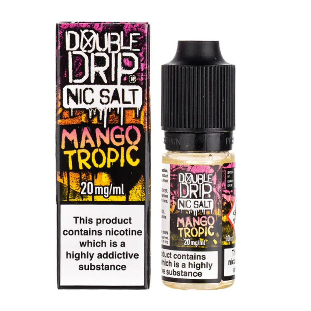 Double Drip Nic Salt - Mango Tropic 10ml 20mg Nic Salt