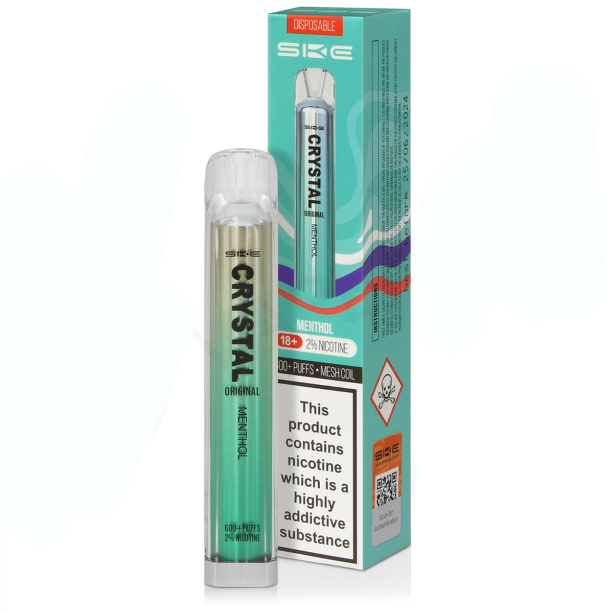 SKE Crystal Bar - Menthol 20mg House Of Clouds SKE Crystal Bar - Menthol 20mg House Of Clouds