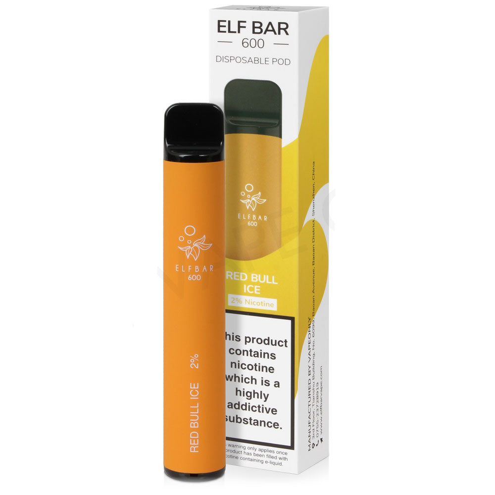 Barre Elf 600 - Glace Red Bull 20 mg