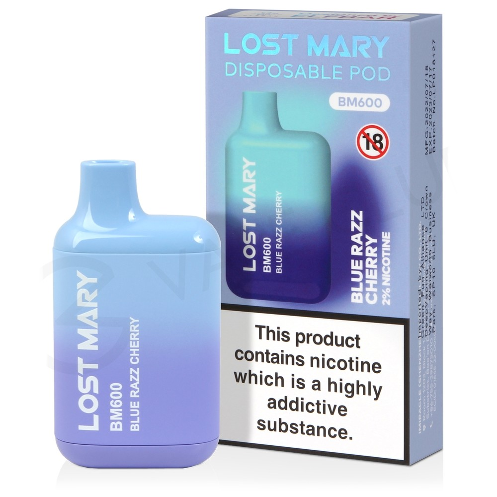 Lost Mary - Cerise bleue Razz 20 mg