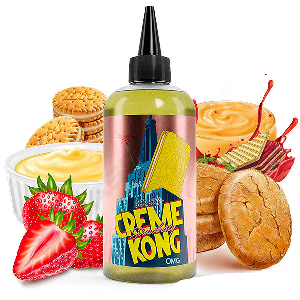 Creme Kong - Strawberry 200ml Shortfill 0mg
