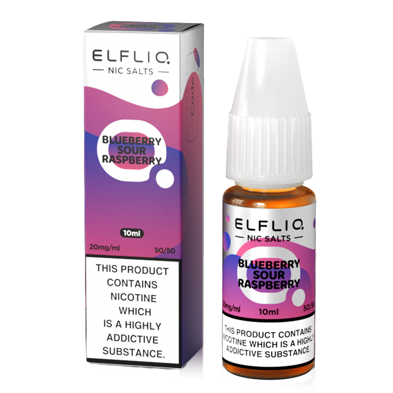 ELFLIQ - Blueberry Sour Raspberry 10ml Nic Salt