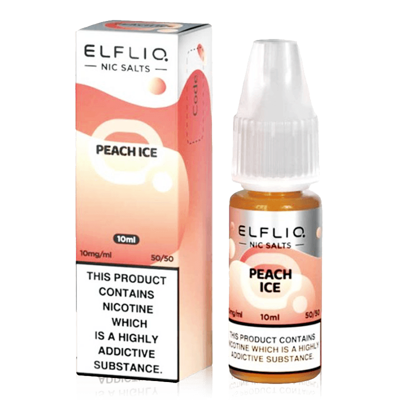 ELFLIQ - Peach Ice 10ml Nic Salt