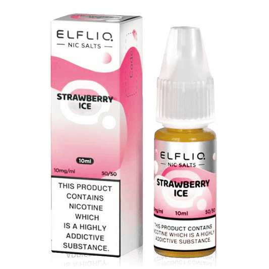 ELFLIQ - Strawberry Ice 10ml Nic Salt