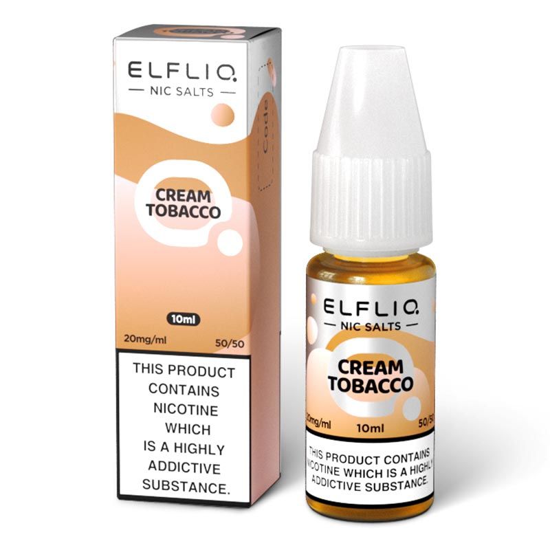 ELFLIQ - Crema di Tabacco 10ml Sale Nic
