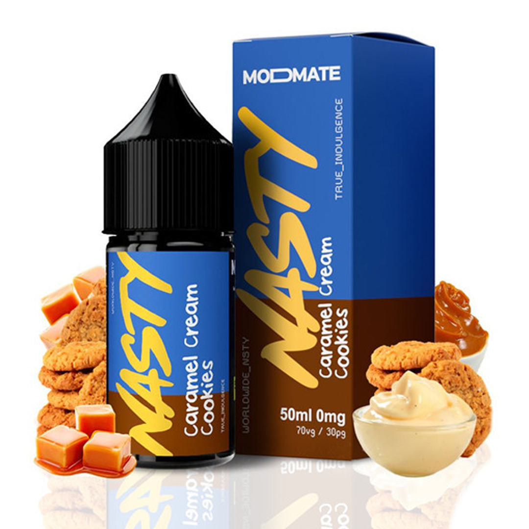 Nasty Juice - Caramel Cream Cookies 50ml Shortfill