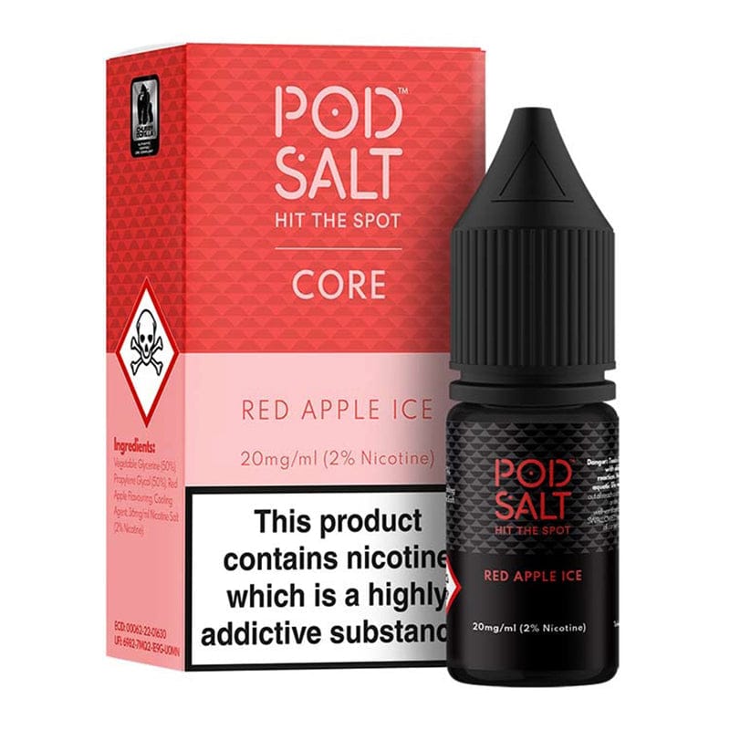 Pod Salt - Red Apple Ice 20mg Nic Salt