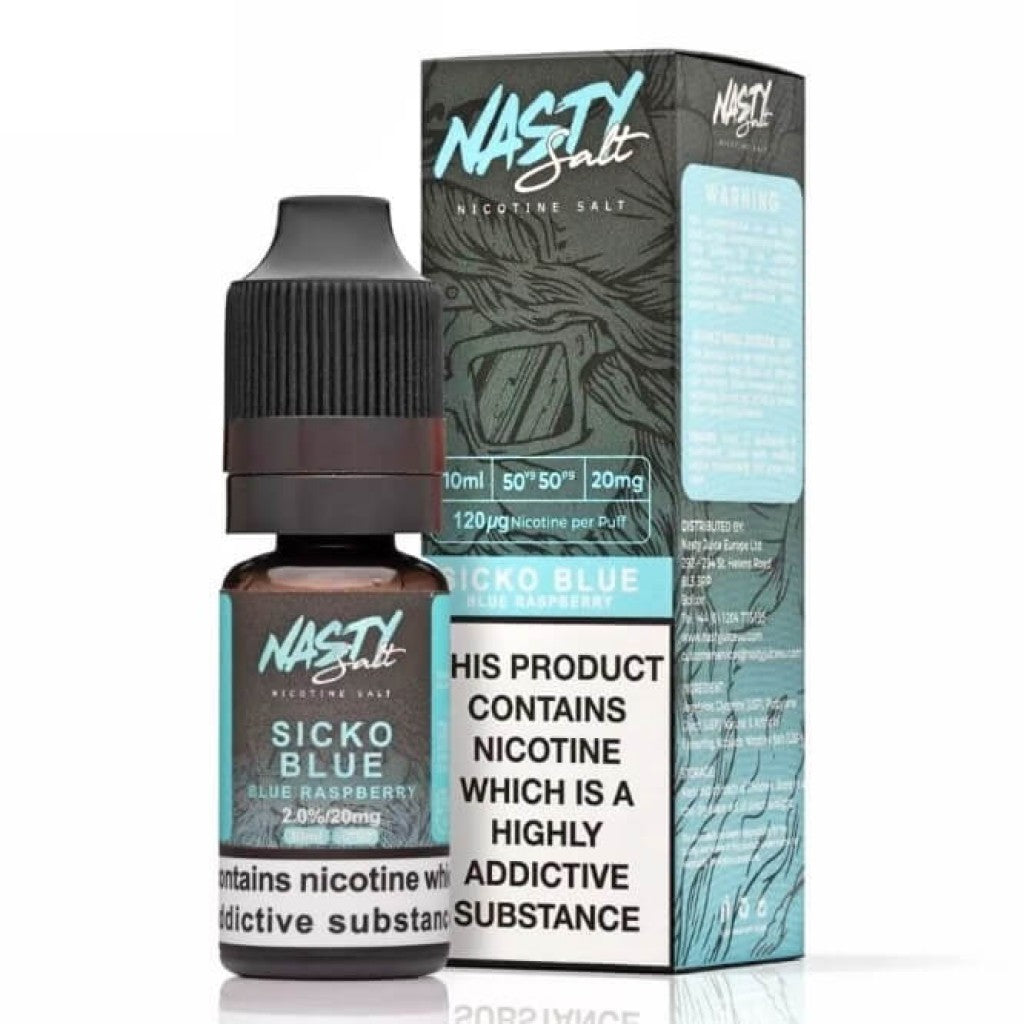 Nasty Juice - Sicko Blue 10 ml 20 mg di sale Nic