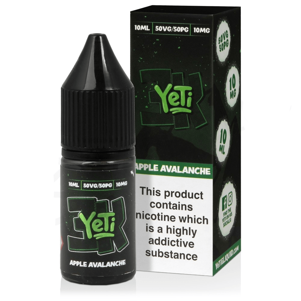 Yeti 3k Bar -Apple Avalanche 20mg Nic Salt